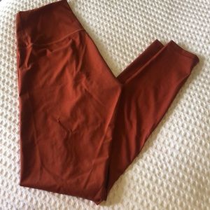 Everlane Copper color leggings, small